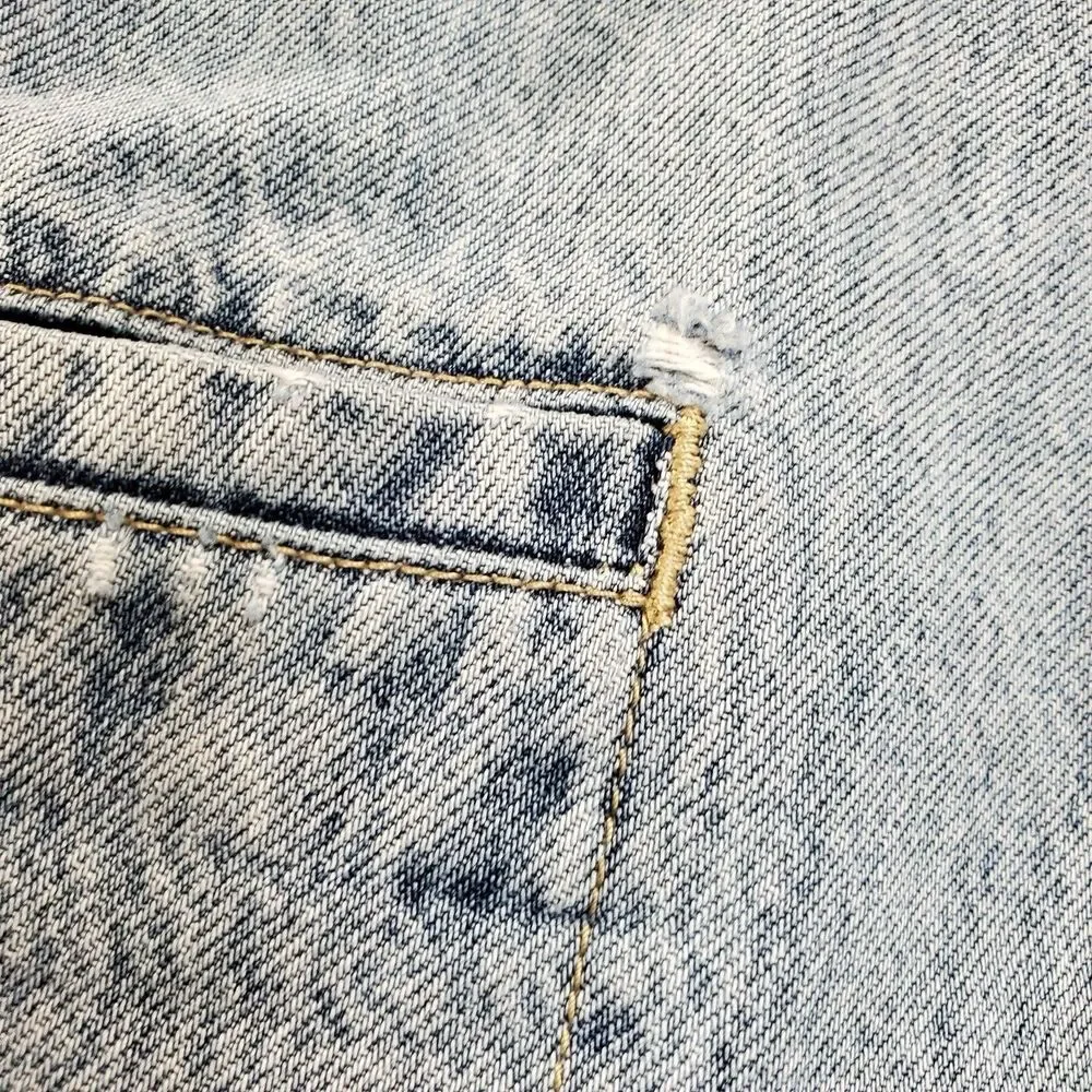 Marithe Francois Girbaud Vtg Y2K Denim Jeans Men's 36x31 light distressed